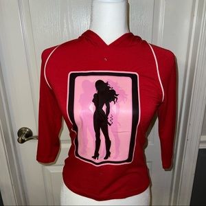 Vintage Y2K IVORY Hoodie/Shirt